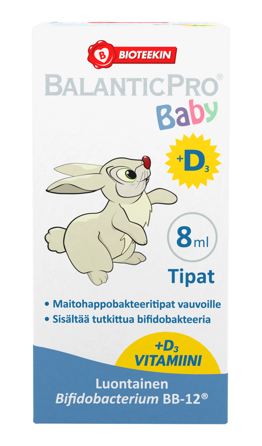 BALANTICPRO BABY TIPPA + D VITAMIN 8 ML