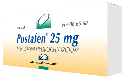 POSTAFEN 25 mg tabletti 10 tablettia