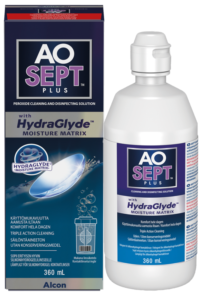 AOSEPT Plus hydraGlyde 360 ml