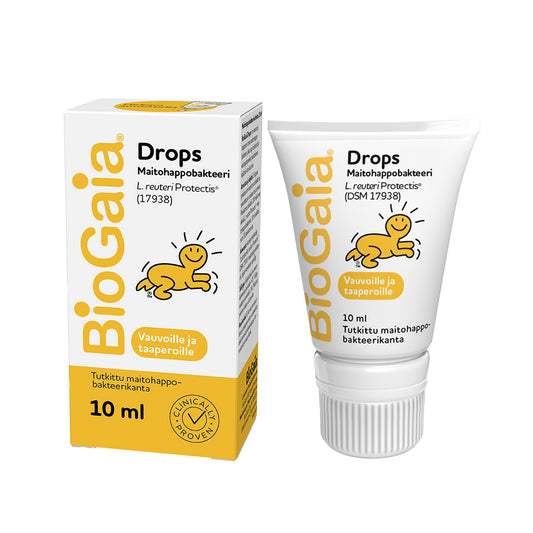 BIOGAIA Drops maitohappobakteeritippa 10 ml
