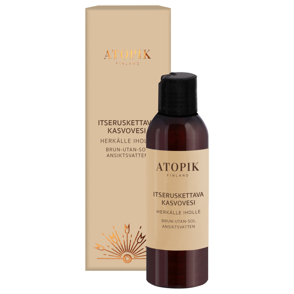 ATOPIK Itseruskettava kasvovesi 100 ml