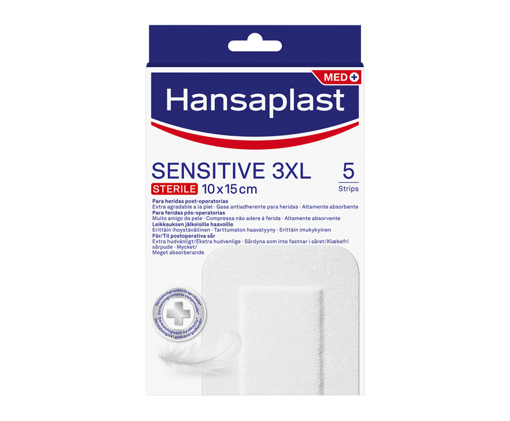 HANSAPLAST Sensitive 3XL 10x15cm