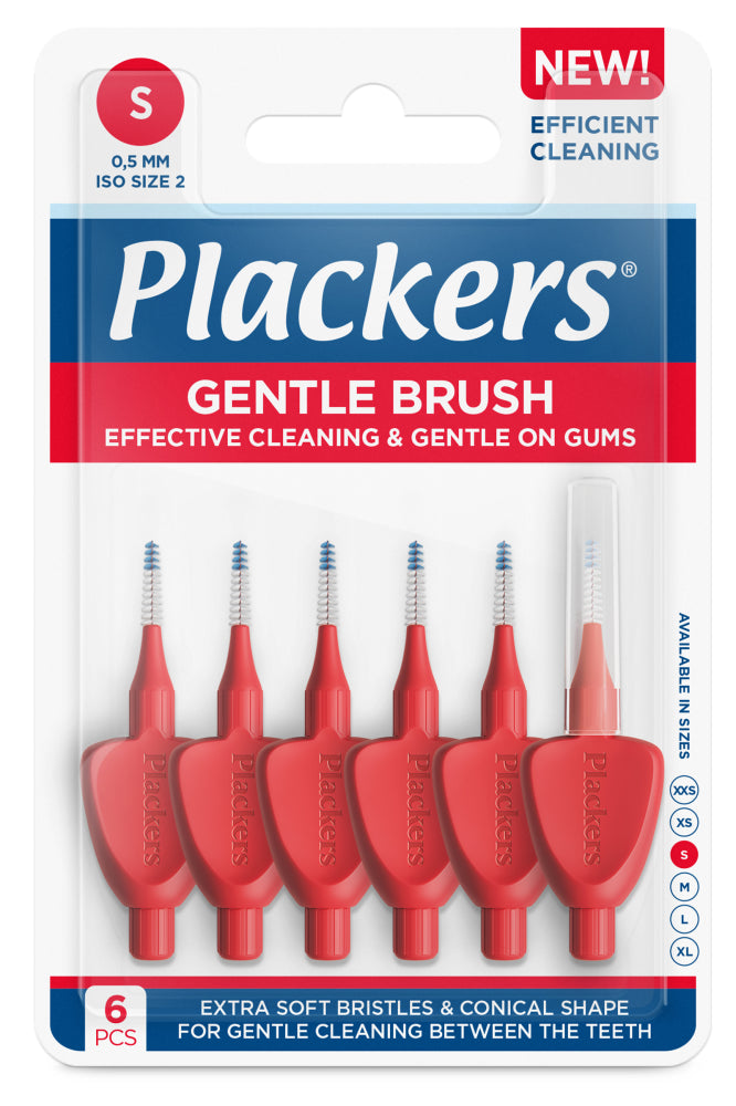 PLACKERS Gentle Brush S 0.5 mm hammasväliharja