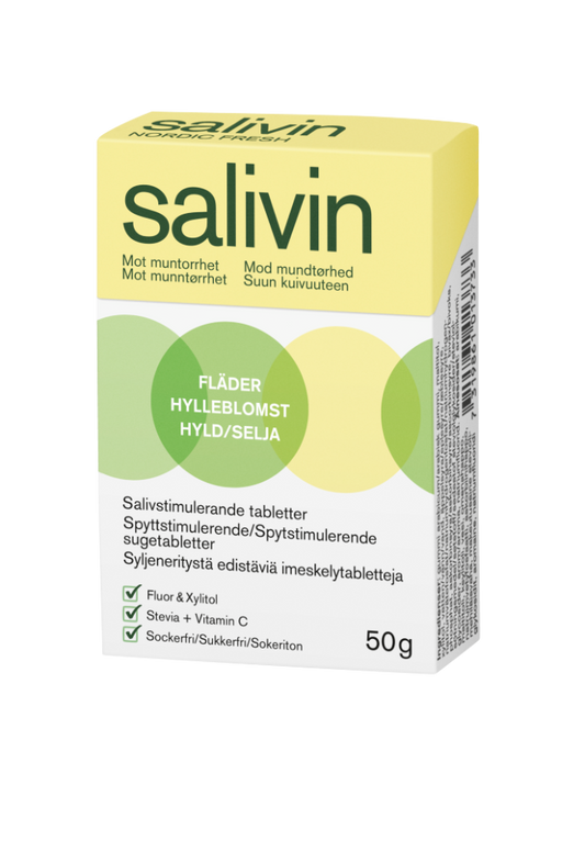 SALIVIN Nordic Fresh seljankukanmakuinen imeskelytabletti 50 g