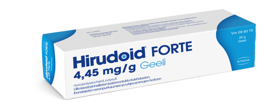 HIRUDOID FORTE 4,45 mg/g geeli 30 g