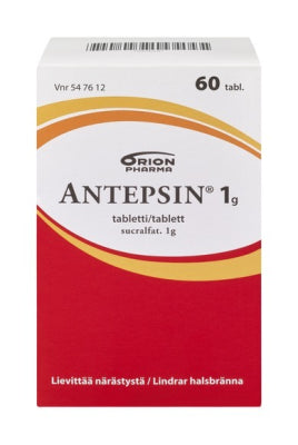 ANTEPSIN 1 g tabletti 60 tablettia