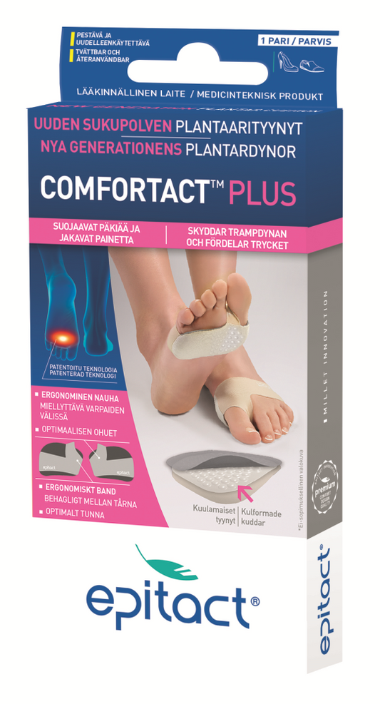 EPITACT Uuden sukupolven plantaarityyny, koko M 2 kpl