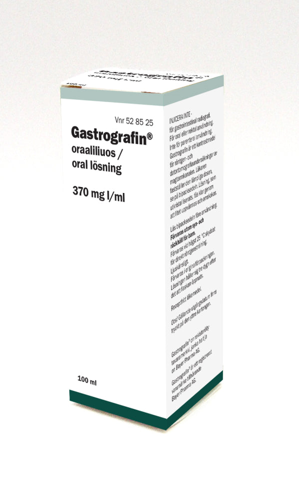 GASTROGRAFIN oraaliliuos, Paranova 100 ml