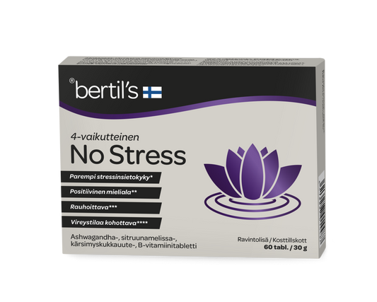 BERTILS No stress 60 tablettia