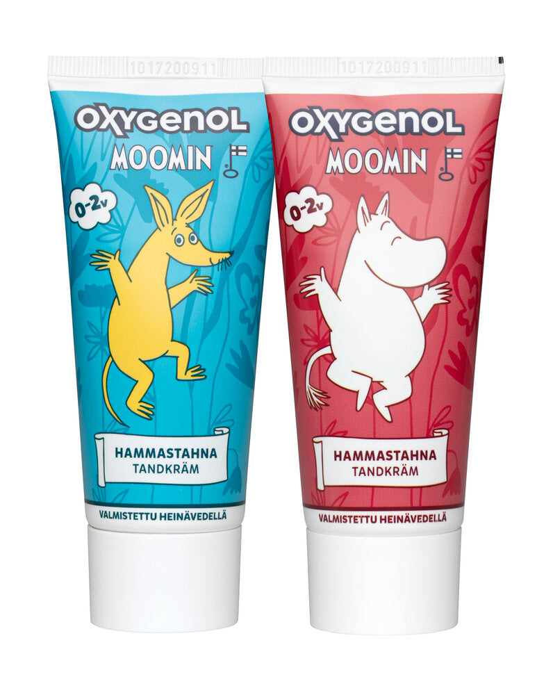 OXYGENOL Muumi 0-2 v lasten hammastahna