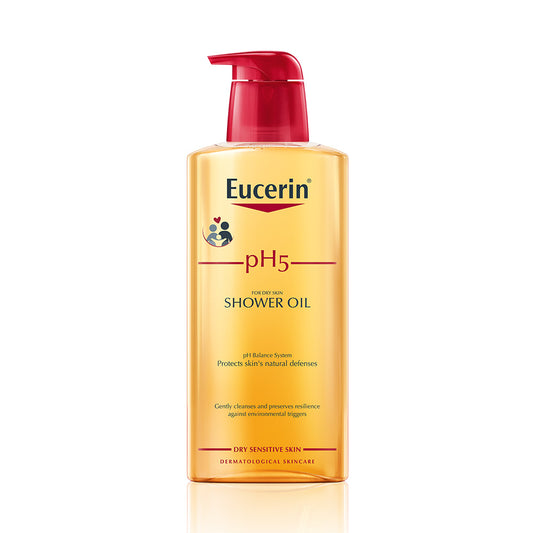 EUCERIN pH5 Shower oil with perfume hajustettu suihkuöljy 400 ml