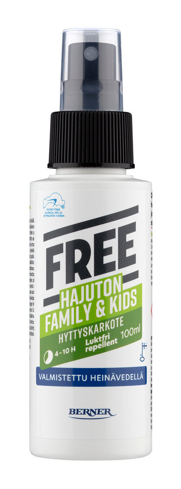 FREE Hyttyskarkotesuihke Kids & Family