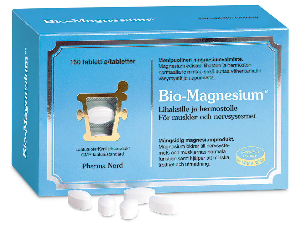 BIO-Magnesium tabletti 150 tablettia