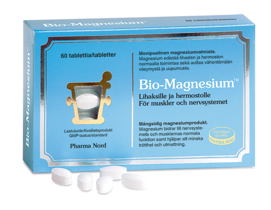 BIO-Magnesium tabletti 60 tablettia