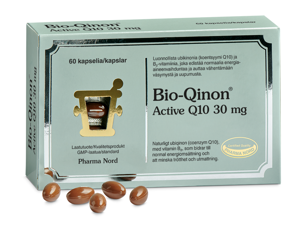 BIO-Qinon Q10 30 mg ubikinonivalmiste 60 kpl