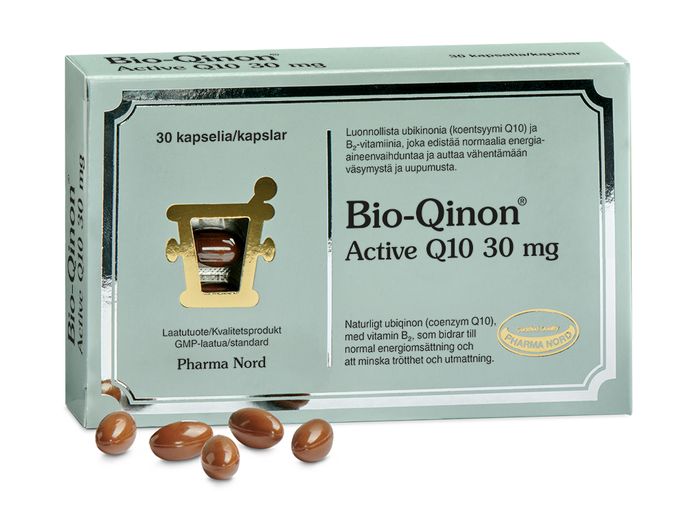 BIO-Qinon Q10 30 mg ubikinonivalmiste 30 kapselia