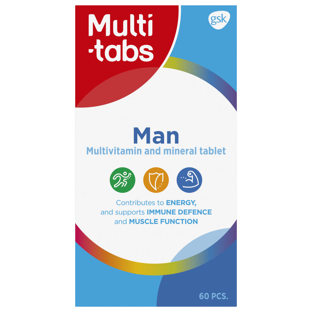 MULTI-TABS Man monivitamiini 60 tablettia