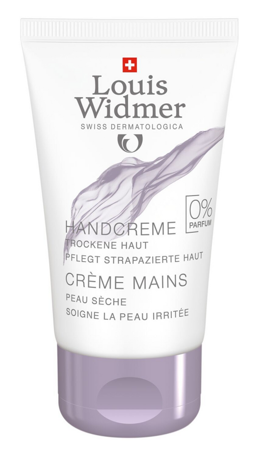 LOUIS WIDMER Hand Cream käsivoide, hajusteeton 50 ml