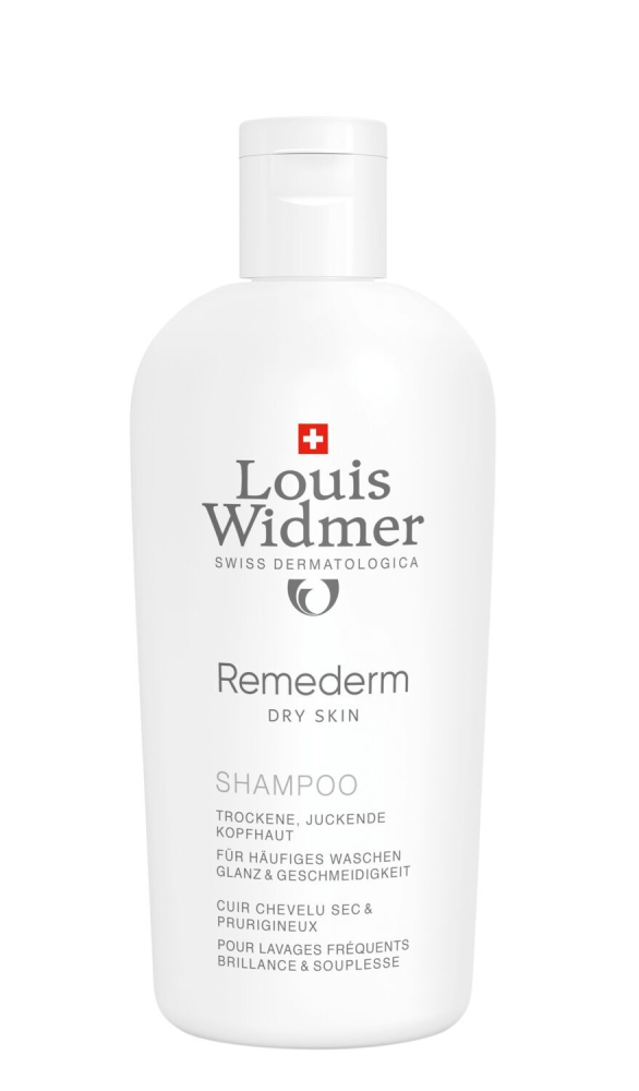LOUIS WIDMER Remederm Dry Skin Shampoo, hajusteeton 150 ml