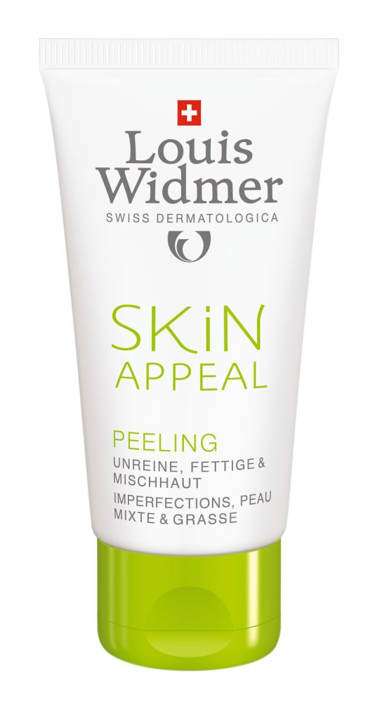 lOUIS WIDMER Skin Appeal Peeling kuorintageeli, hajusteeton 50 ml