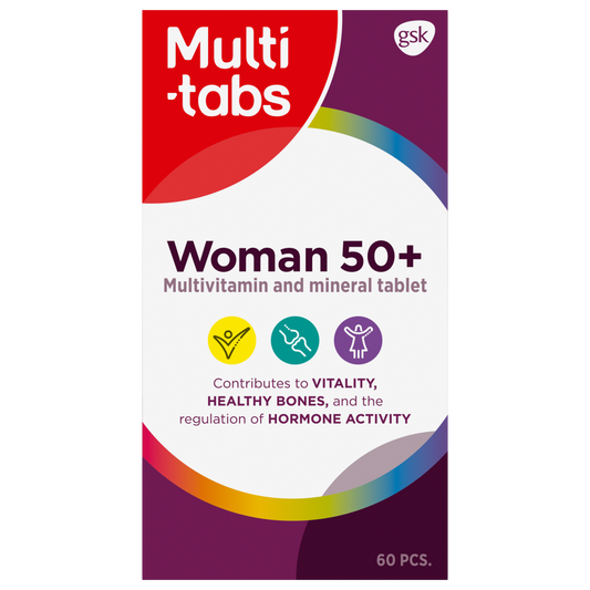 MULTI-TABS Woman 50+ monivitamiini 60 kpl