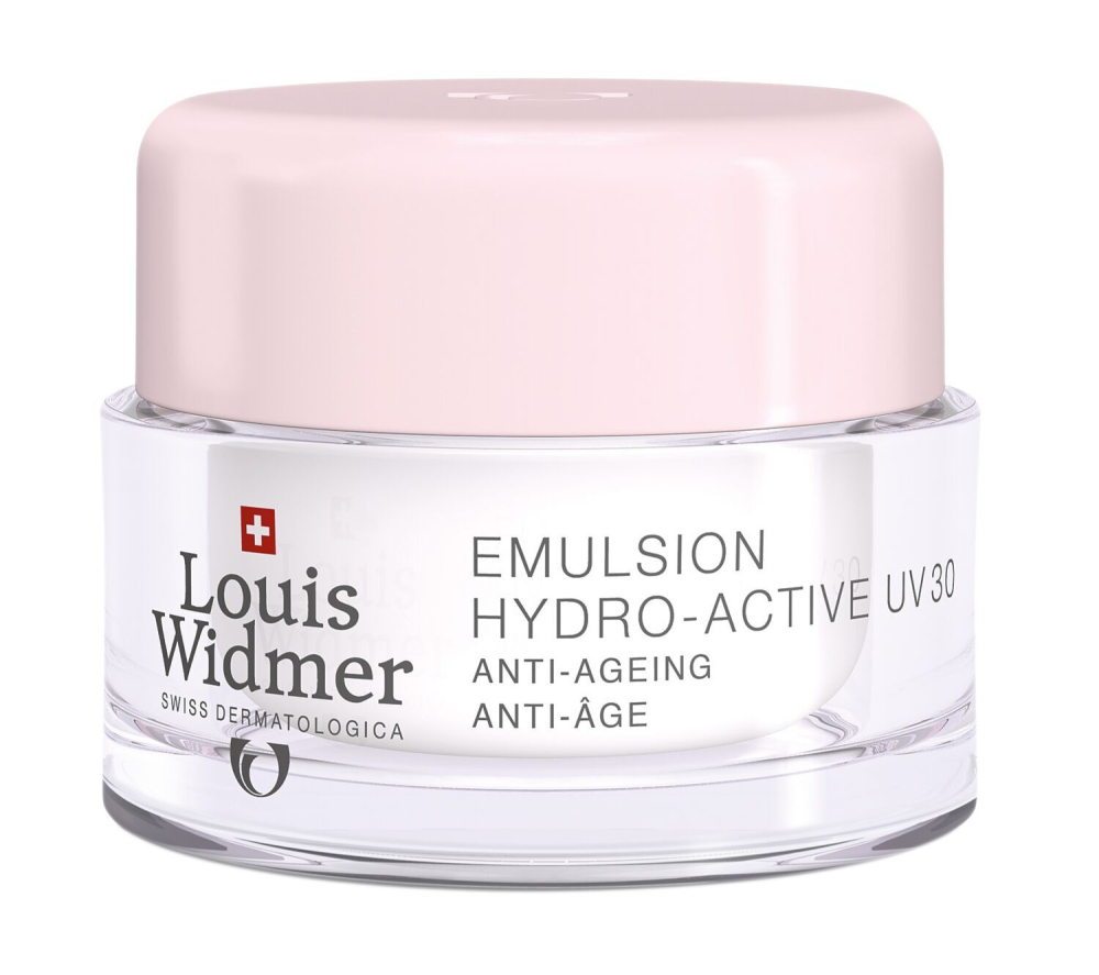 LOUIS WIDMER Moisture Emulsion Hydro-Active UV 30 kasvovoide, hajusteeton 50 ml