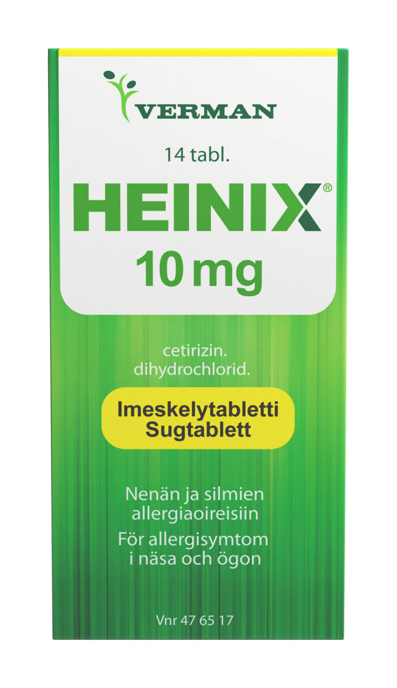 HEINIX 10 mg imeskelytabletti