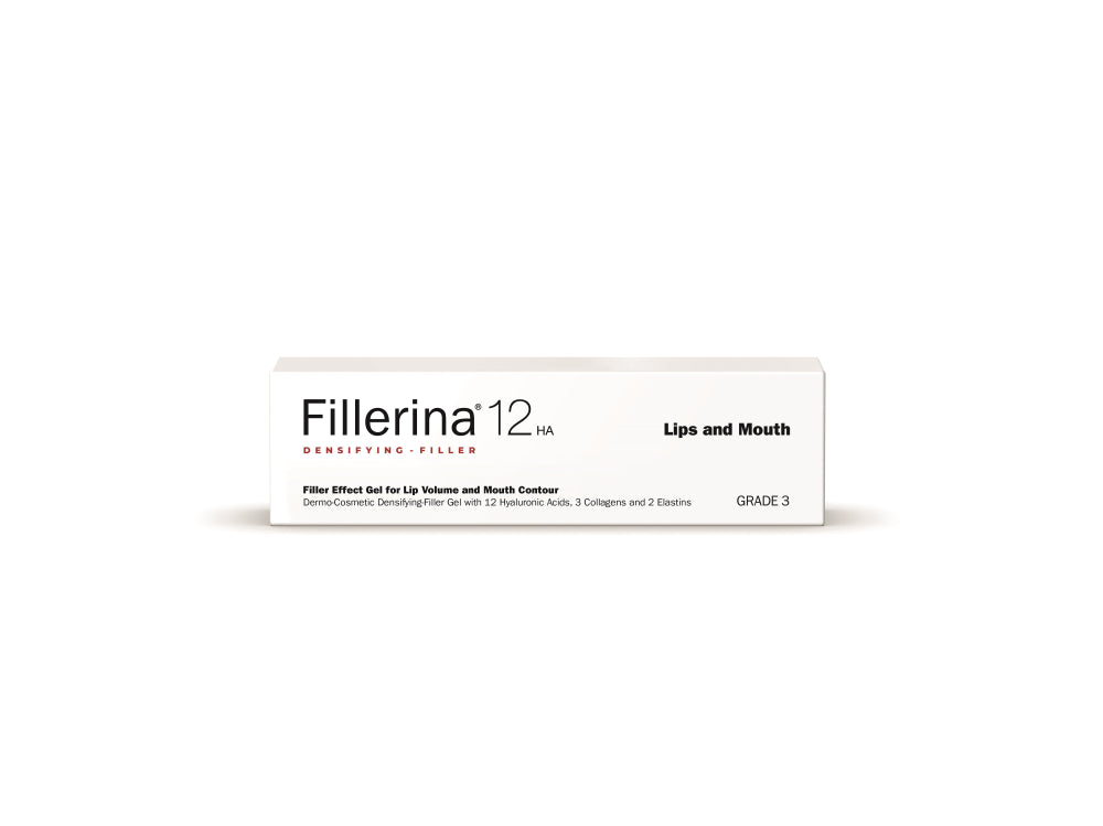 FILLERINA 12HA specific zones, Lips & Mouth Grade 3
