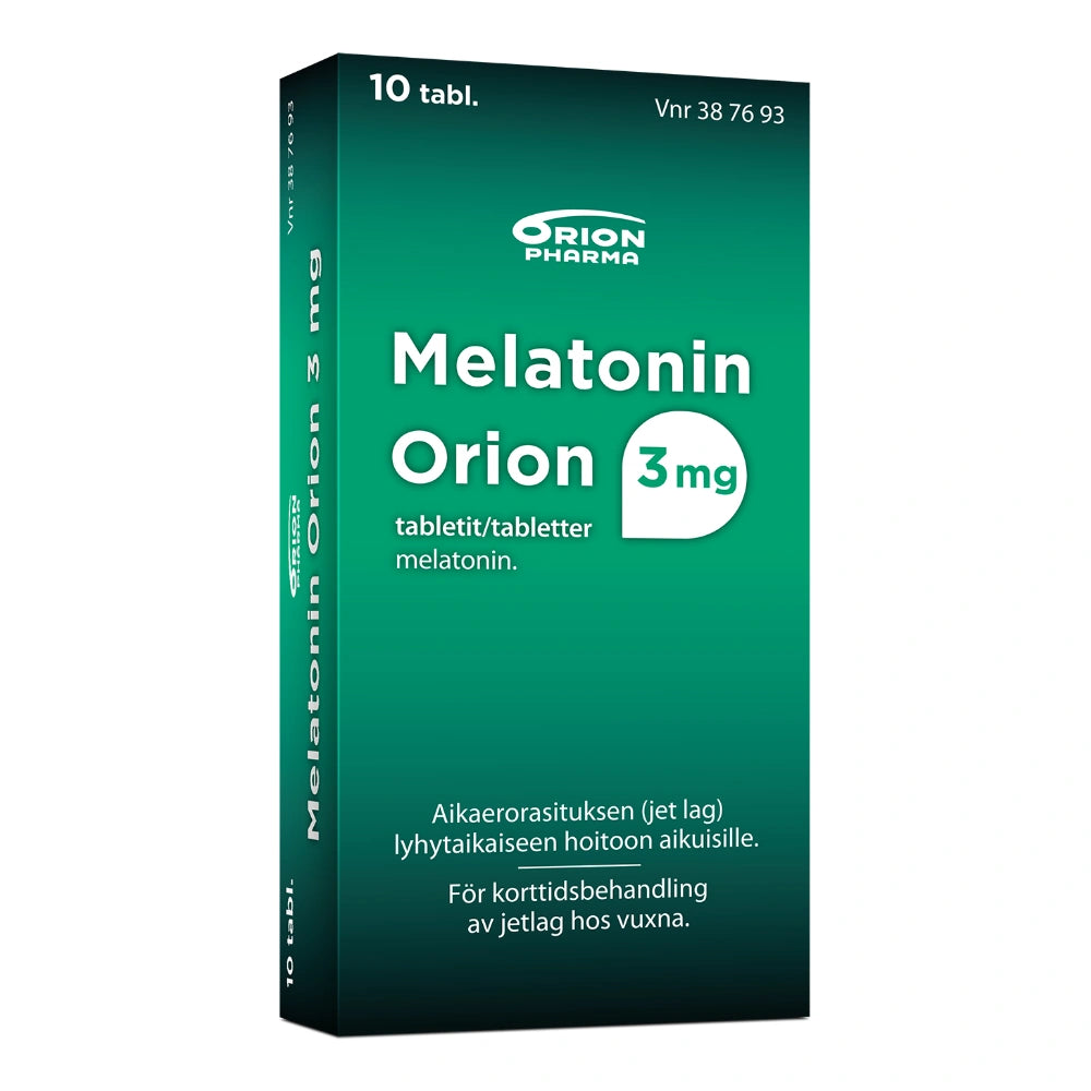 MELATONIN Orion 3 mg tabletti 10 kpl