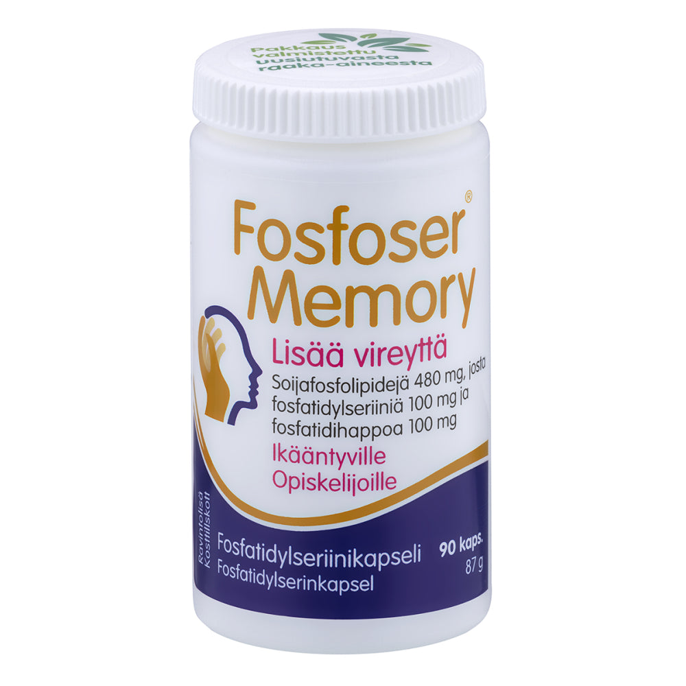 FOSFOSER Memory fosfolipidivalmiste 90 kaps