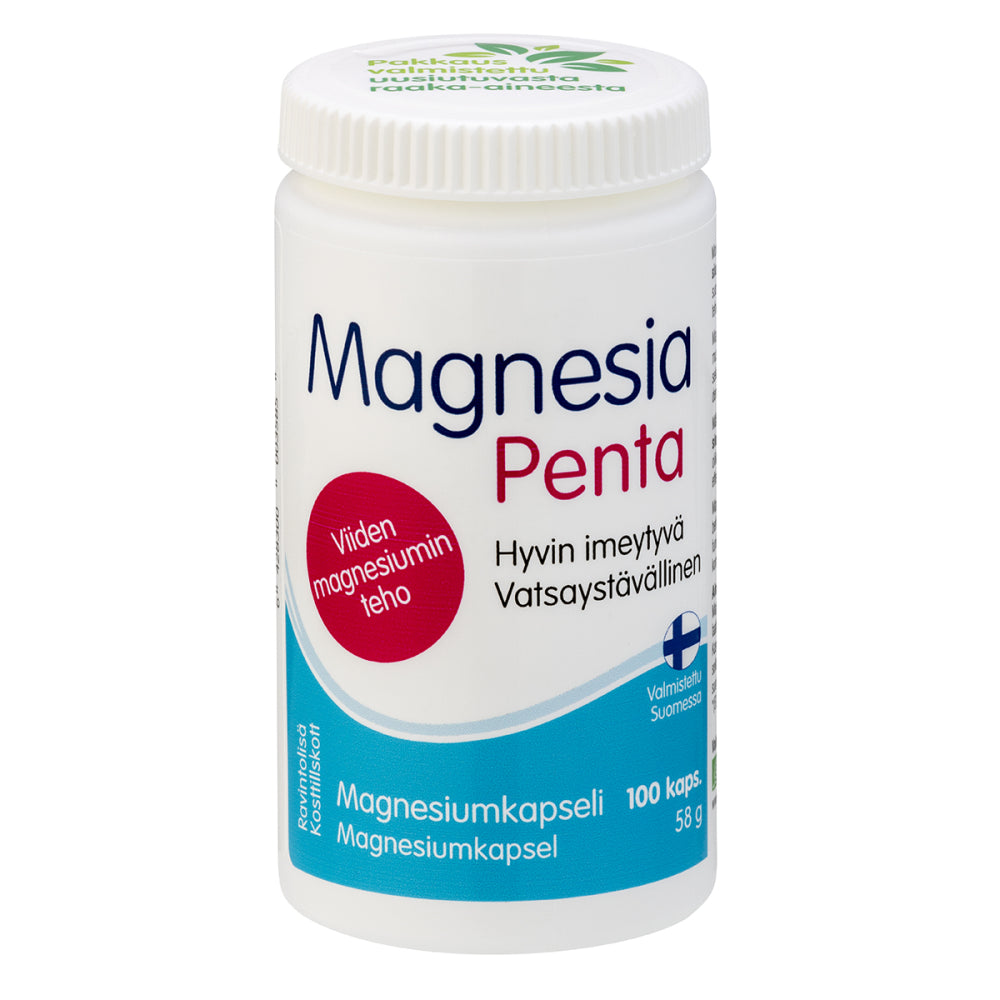 MAGNESIA Penta magnesiumkapseli 100 kaps