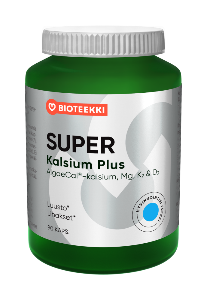 SUPER Kalsium Plus kapseli 90 kpl