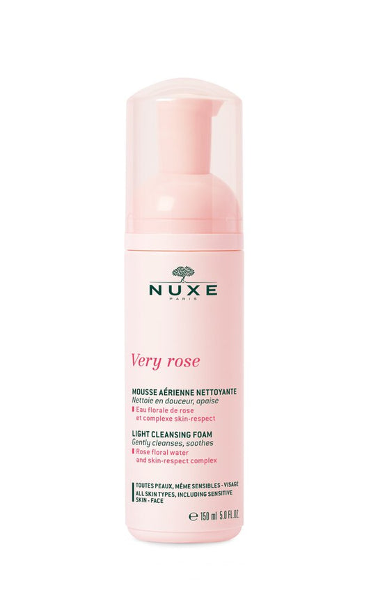 NUXE Very rose light cleansing foam rauhoittava puhdistusvaahto 150 ml