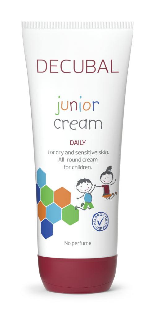 DECUBAL Junior cream perusvoide lapsille herkälle iholle 200 ml