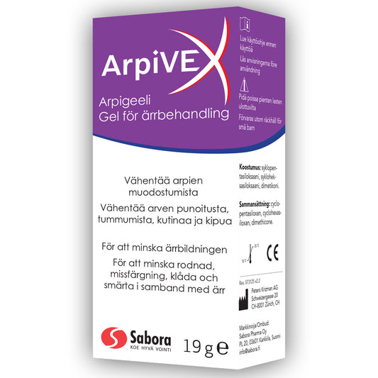 ARPIVEX Silikonigeeli arpien hoitoon 19 g