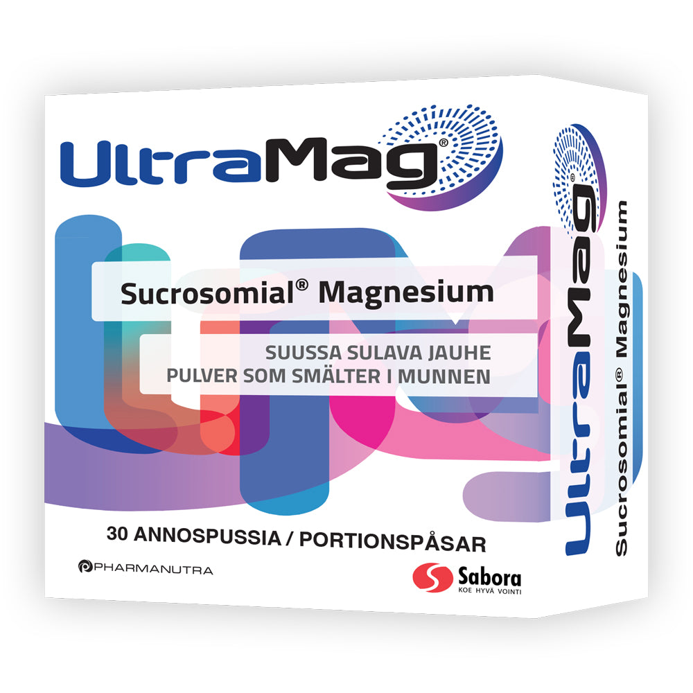 ULTRAMAG Sucrosomial magnesium 187,5 mg annosjauhe 30 annospussia