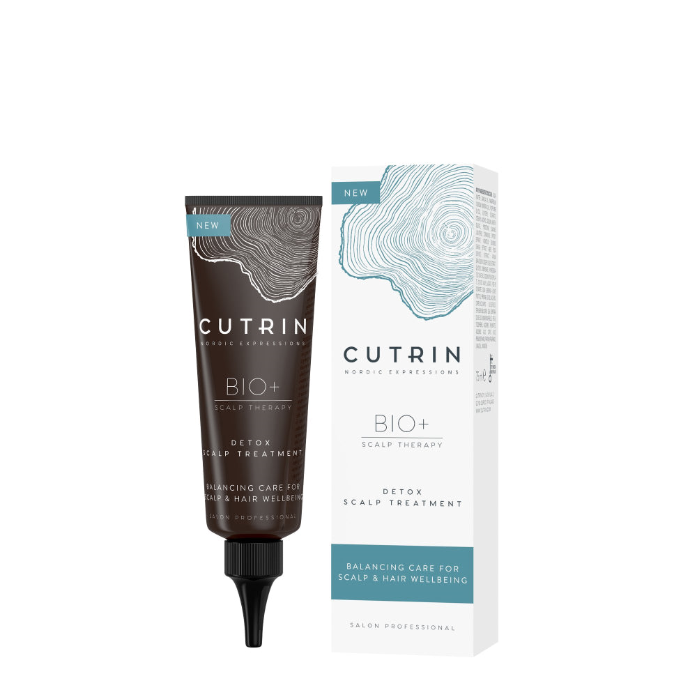 CUTRIN BIO+ Detox scalp treatment kuoriva hoitonaamio hiuspohjalle 75 ml
