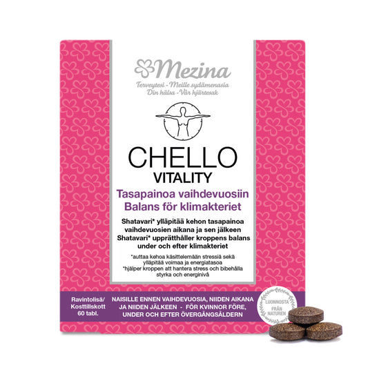 MEZINA Chello vitality naisille 60 tablettia