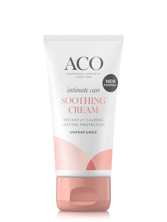 ACO Intim Soothing Cream hajusteeton pehmentävä voide intiimialueelle 50 ml