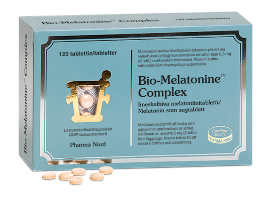 BIO-Melatonine complex imeskelytabletit 120 tablettia