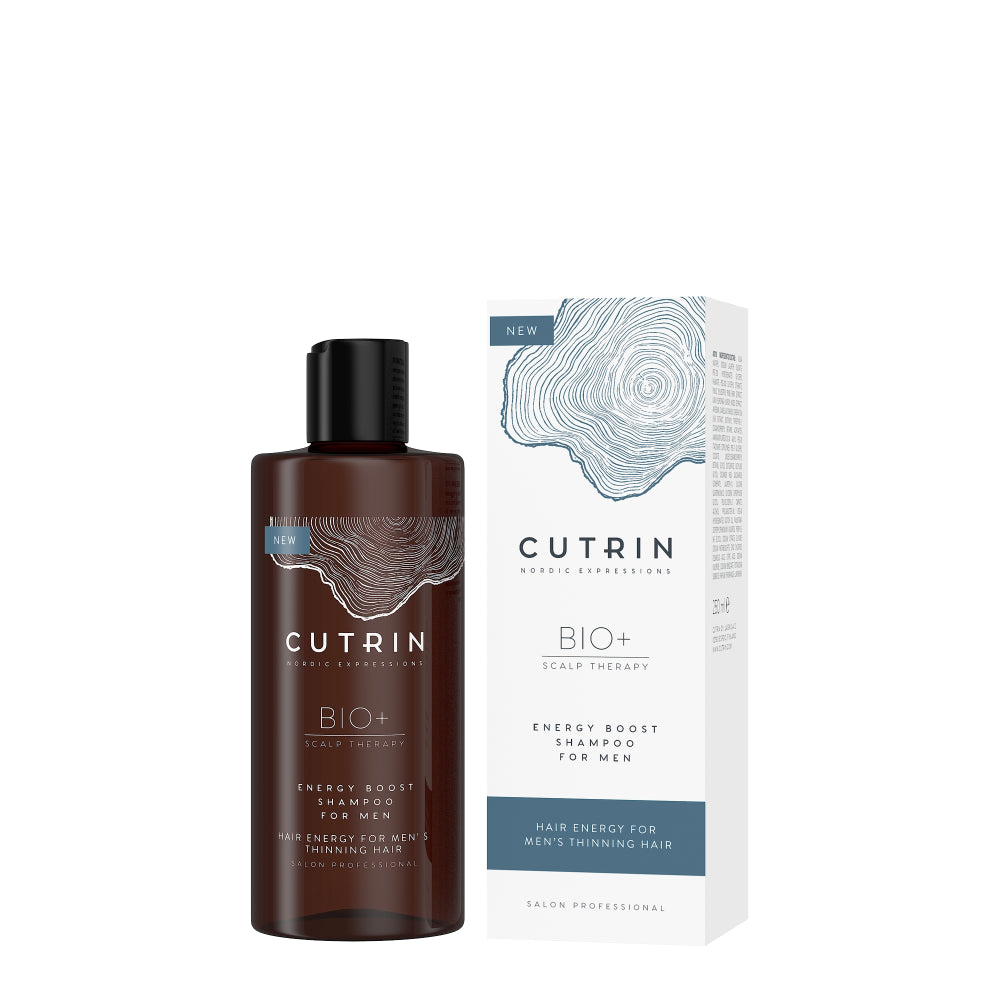 CUTRIN BIO+ Energy boost shampoo for men vahvistava shampoo 250 ml