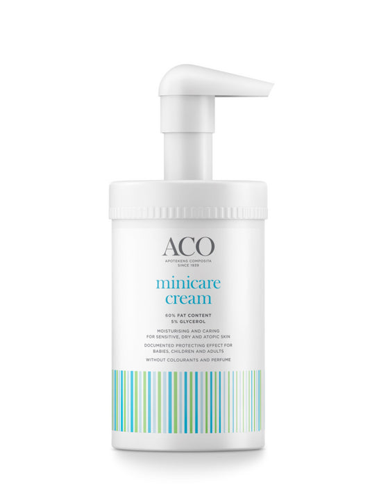 CO Minicare Cream 60% hajusteeton erittäin kuivan ihon hellävarainen voide pumppupullo 350 g