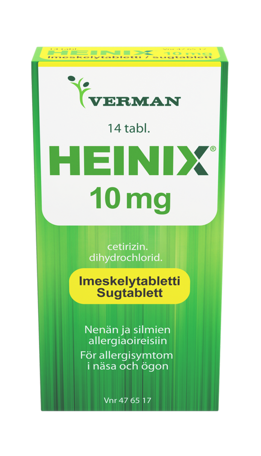 HEINIX 10 mg imeskelytabletti 14 kpl