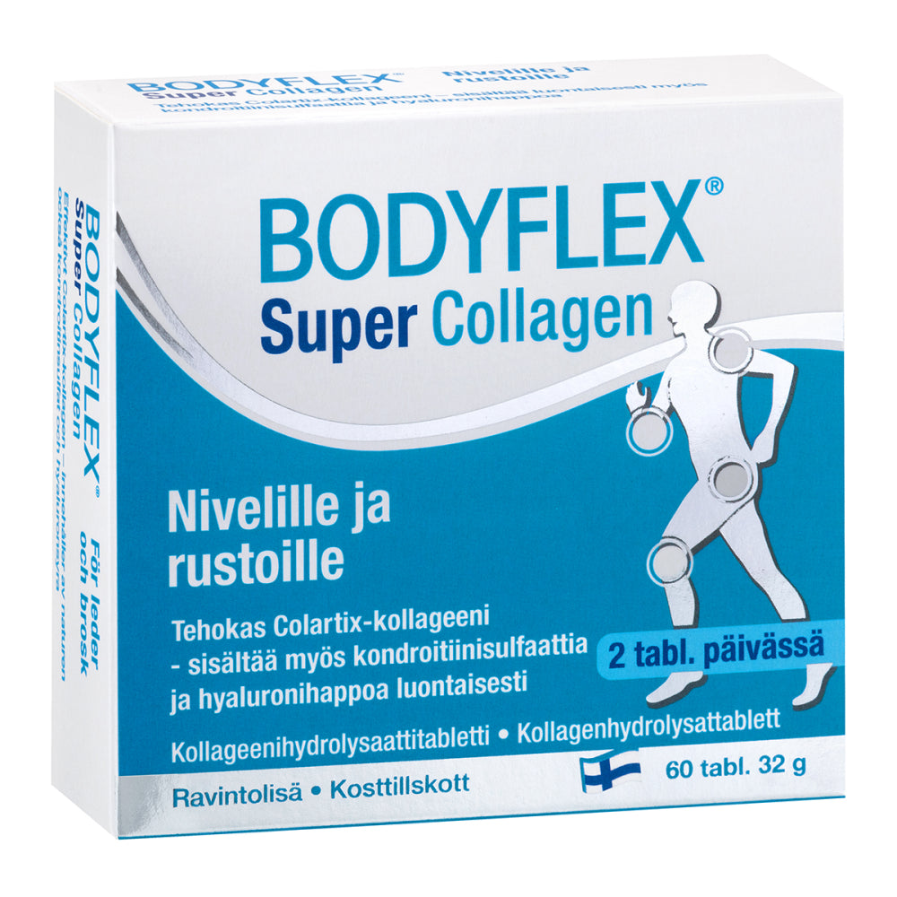 BODYFLEX Super Collagen ravintolisä 60 tablettia