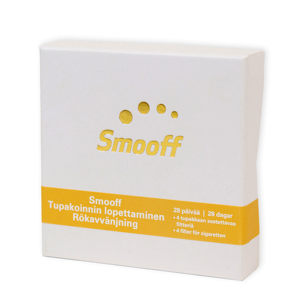 SMOOFF filtterit tupakoinnin lopettamiseen 4 kpl