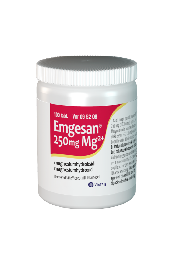 EMGESAN 250 mg tabletti 100 tablettia