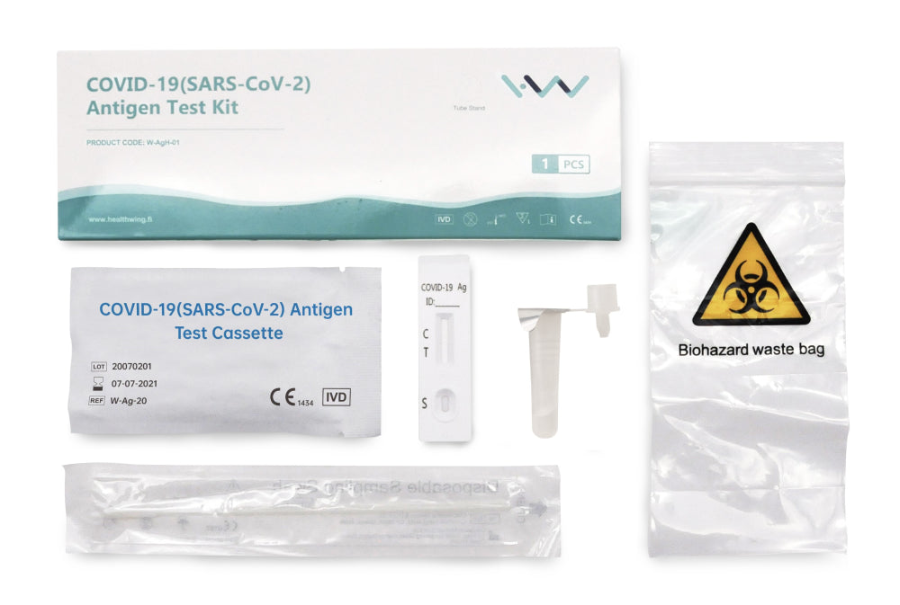H&W Covid-19 SARS-CoV-2 Antigen Test koronapikatesti 1 kpl