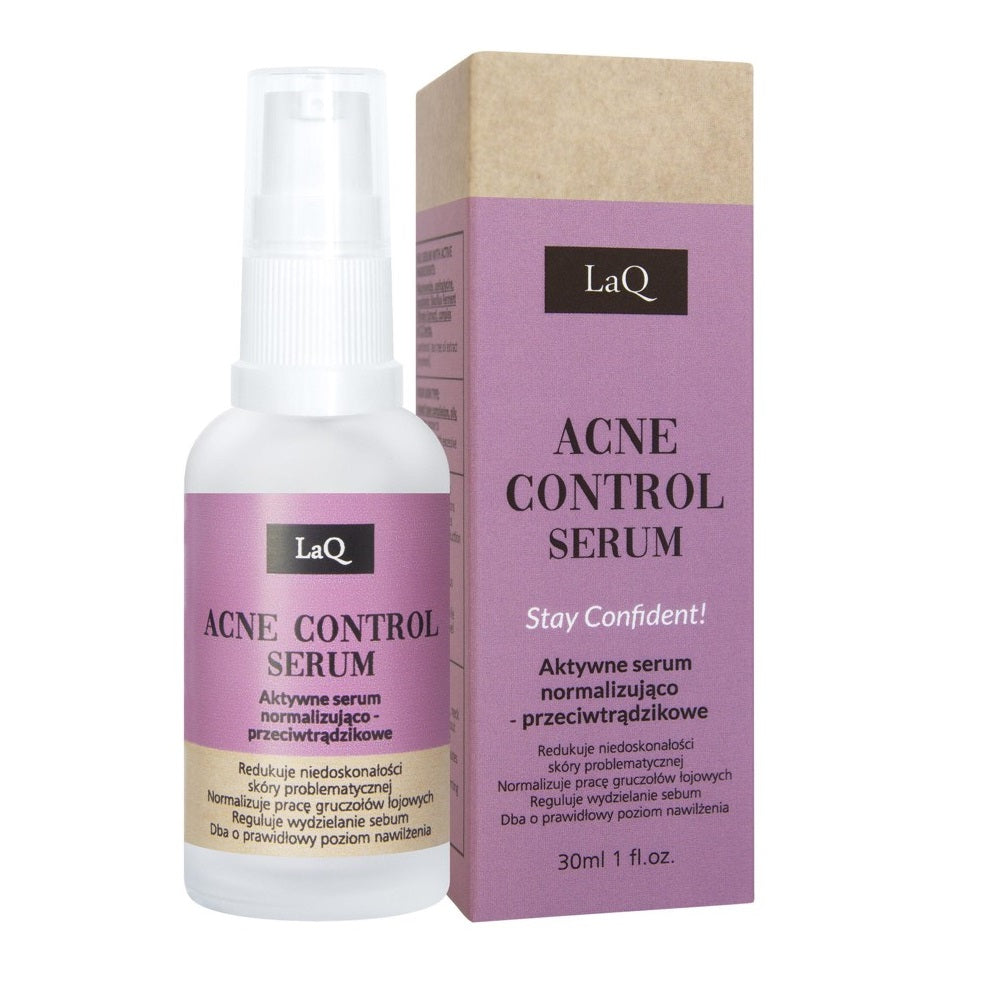 LAQ Acne Control N3 kasvoseerumi epäpuhtaalle iholle 30 ml