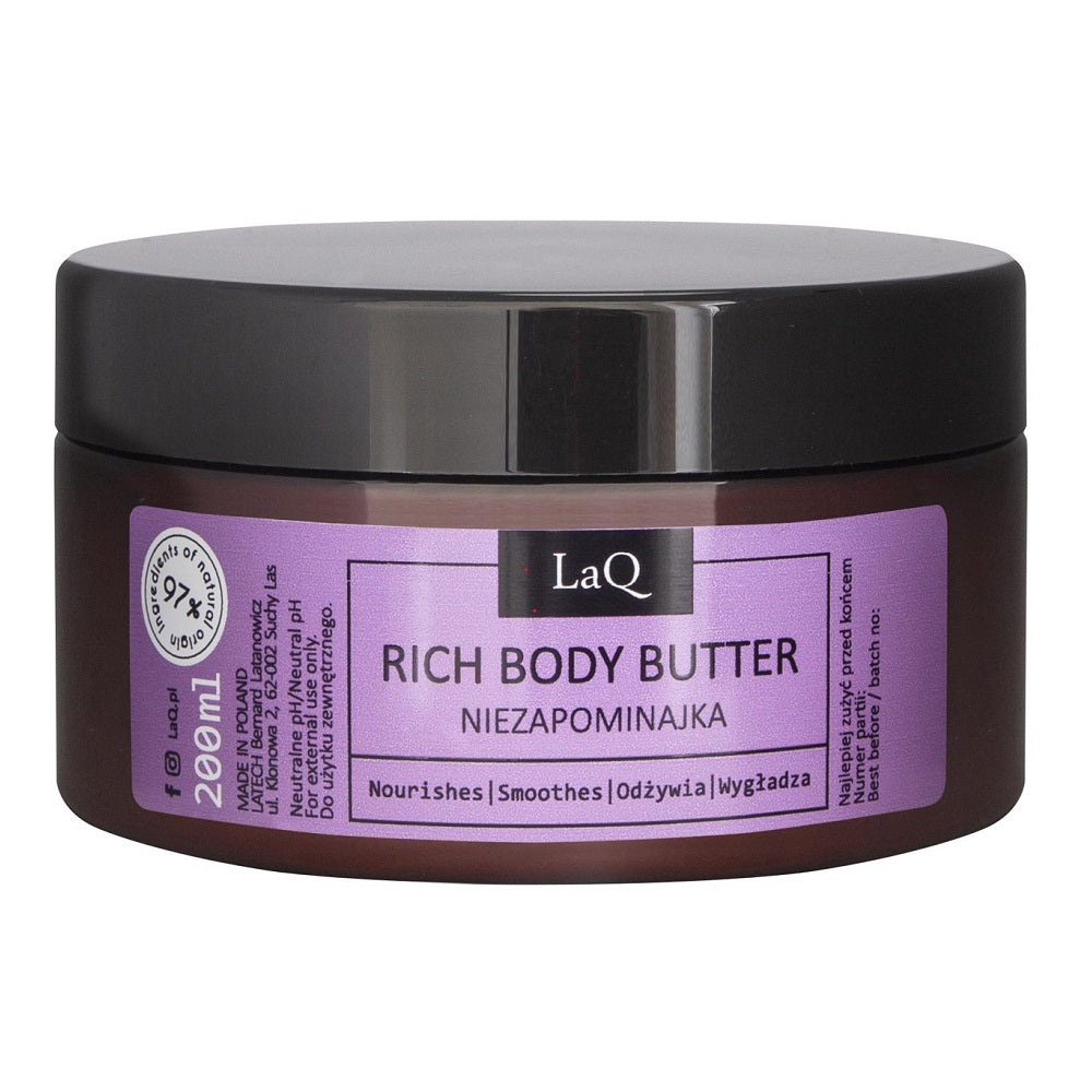 LAQ Forget-Me-Not Rich Body Cream täyteläinen vartalvoide 200 ml