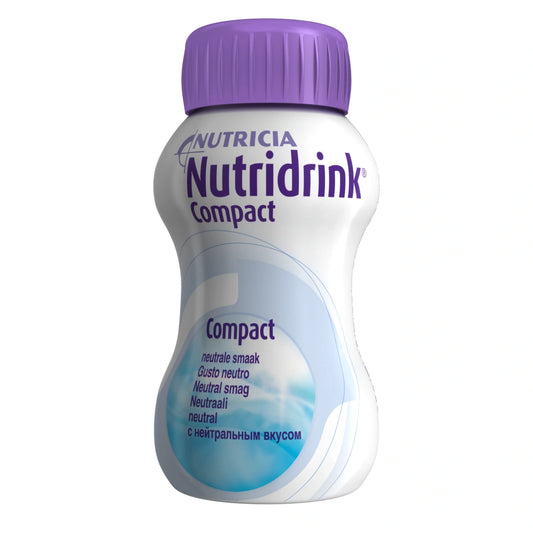 NUTRIDRINK Compact Neutraali kliininen ravintovalmiste 4x125 ml
